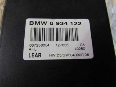 BMW Adaptive Headlight Control Module AHL Lear 61356934837 E46 E53 E60 E65 E834